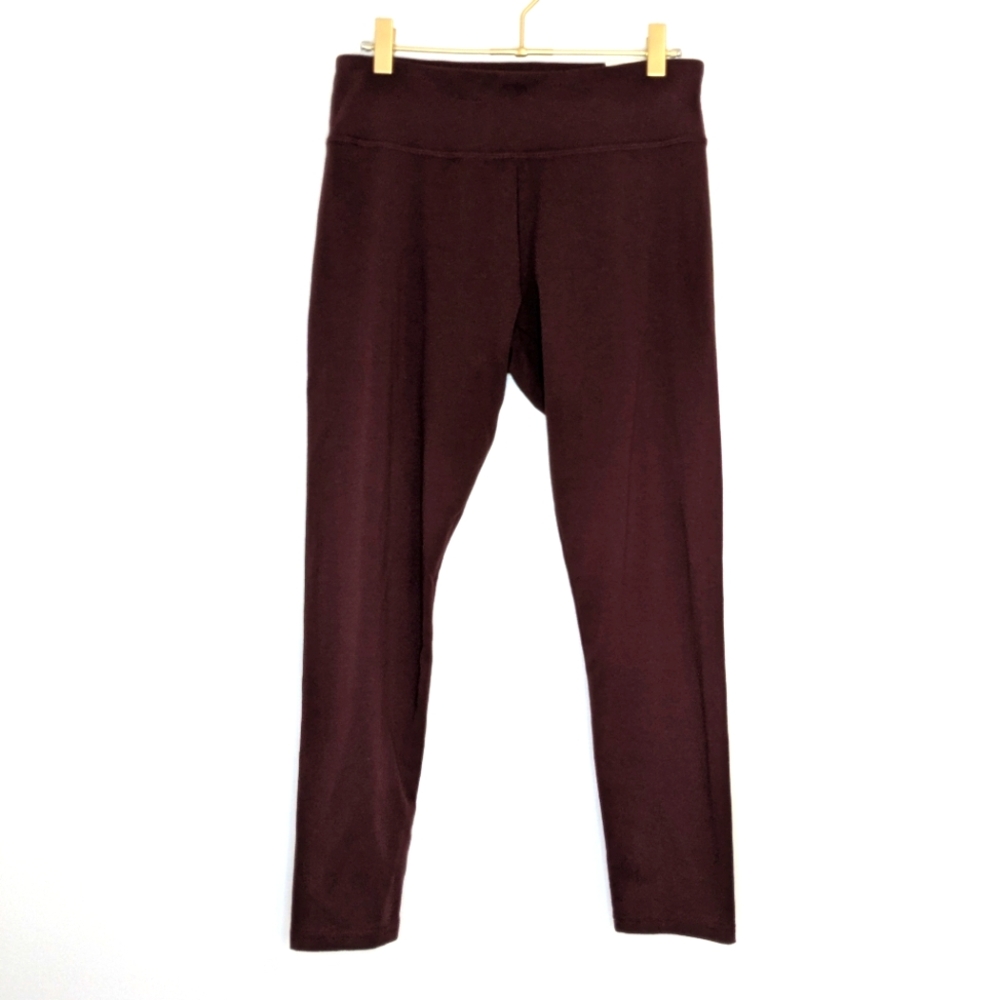 NWT OFFLINE by Aerie Large Burgundy‎ Regular Rise Short OG Leggings